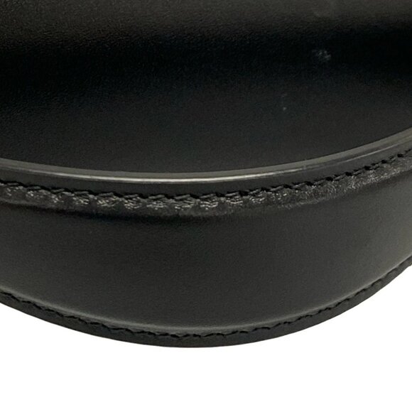 Auth GUCCI Petit GG 739721 Black Leather Handbag - Picture 9 of 16